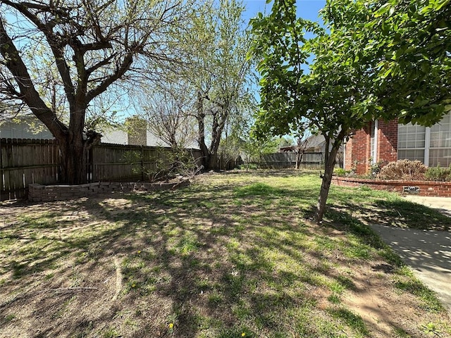 4000 Harrogate Dr, Norman, OK 73072 - view of yard with a fenced backyard