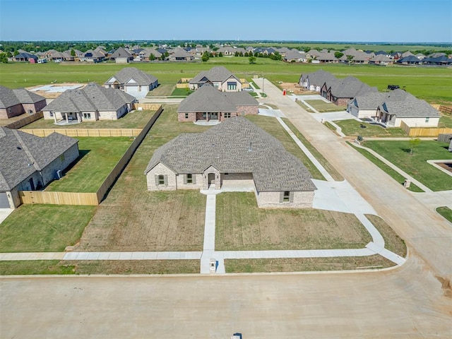 1209 Jozie Way, Tuttle, OK 73089 - aerial view with a residential view
