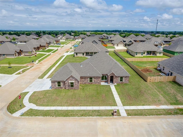 1212 Jaden Blvd, Tuttle, OK 73089 - aerial perspective of suburban area