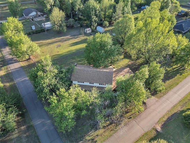 636 E Lea Ter, Mustang, OK 73064 - aerial view of property and surrounding area