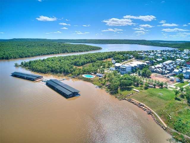 29 Water St Unit 10G, Carlton Landing, OK 74432 - drone / aerial view with a water view