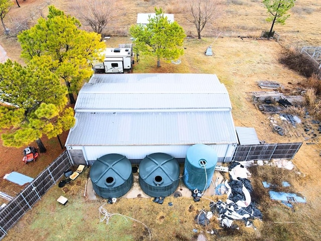 drone / aerial view