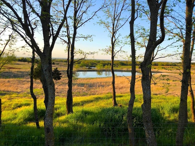 property view of water