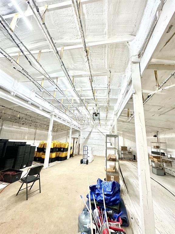 interior space with concrete flooring
