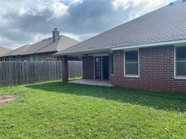 17413 Platinum Ln, Edmond, OK 73012 - view of yard featuring a patio area