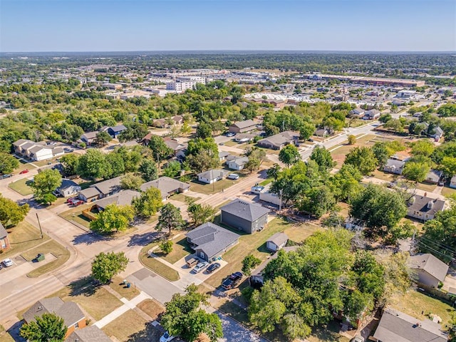 1016 E Edwards St, Edmond, OK 73034 - drone / aerial view with a residential view