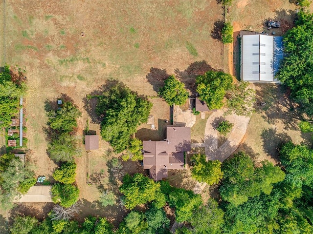 27704 S County Line Ave, Blanchard, OK 73010 - bird's eye view
