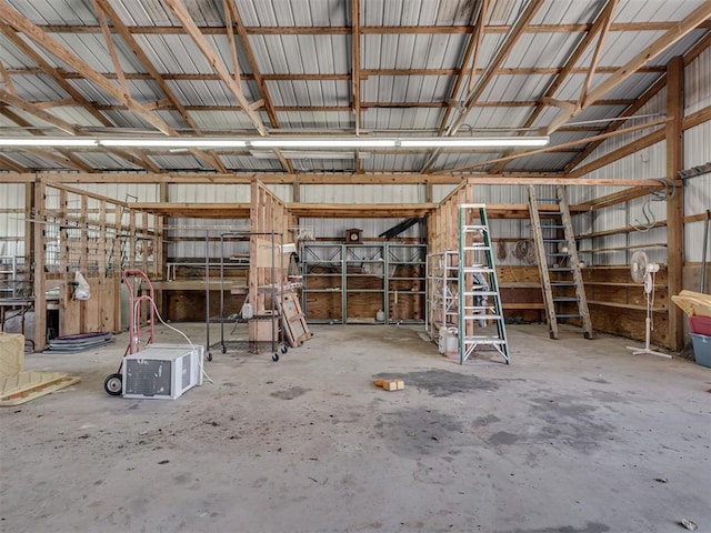 27704 S County Line Ave, Blanchard, OK 73010 - misc room featuring metal wall