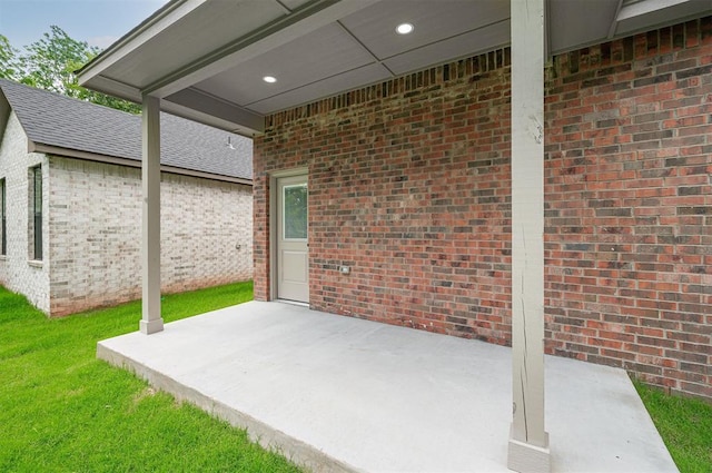 128 E 7th St, Arcadia, OK 73007 - view of patio / terrace