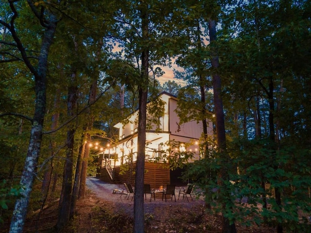 167 Penner Rd, Broken Bow, OK 74728 - view of property exterior with faux log siding