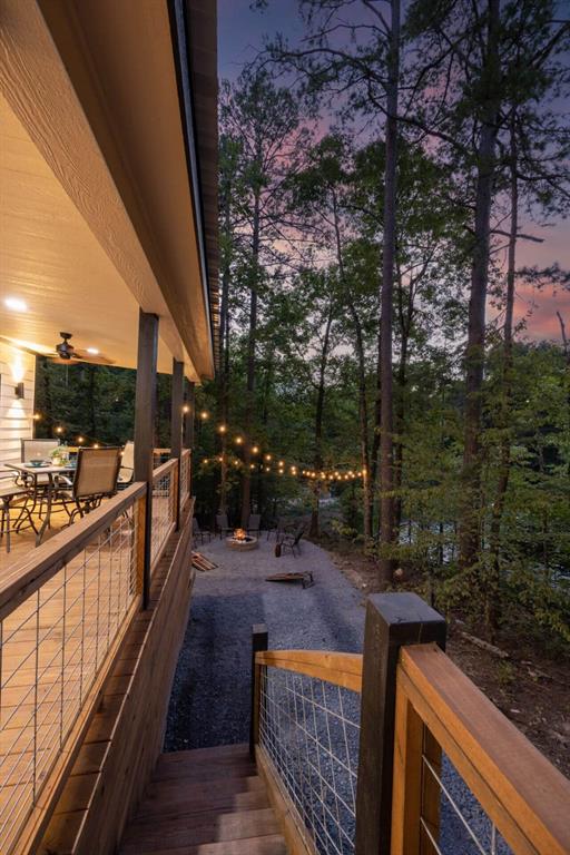 167 Penner Rd, Broken Bow, OK 74728 - view of wooden deck