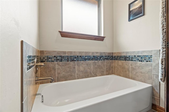 11609 SW 14th St, Yukon, OK 73099 - full bathroom with a garden tub