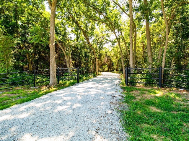 44303 Hardesty Rd, Shawnee, OK 74801 - view of dirt / gravel road with a view of trees