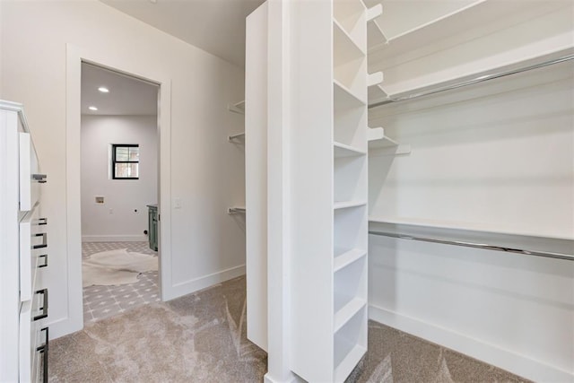 2223 Wintercreek Blvd, Blanchard, OK 73010 - walk in closet featuring carpet flooring