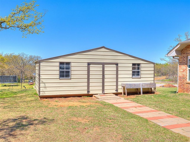 21608 SE 95th St, Mcloud, OK 74851 - view of outbuilding