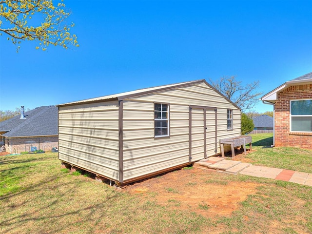 21608 SE 95th St, Mcloud, OK 74851 - view of outbuilding