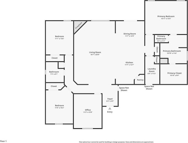 21608 SE 95th St, Mcloud, OK 74851 - property floor plan