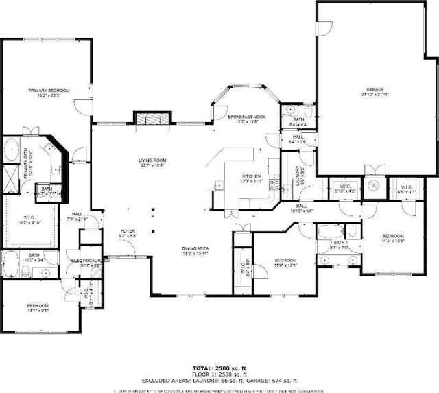17550 Cedar Brake, Choctaw, OK 73020 - plan