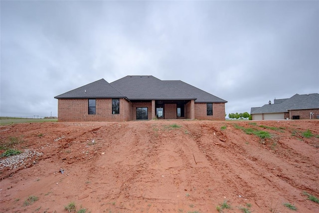 2040 County Road 1336, Blanchard, OK 73010 - view of front of home featuring brick siding
