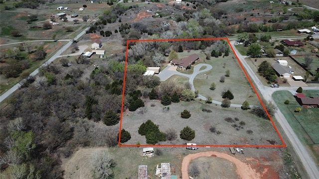 1016 Canyon Ridge Rd, Clinton, OK 73601 - drone / aerial view