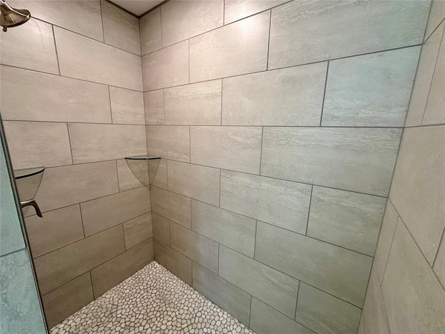8605 NW 76th St, Oklahoma City, OK 73132 - full bath with a tile shower