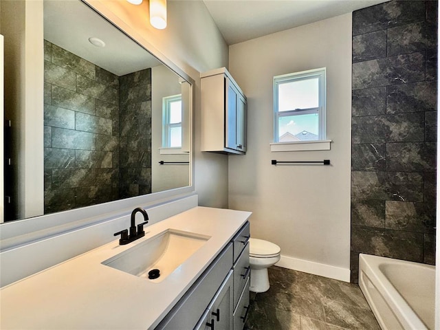 10116 NW 100th St, Yukon, OK 73099 - full bath featuring vanity and shower / tub combination