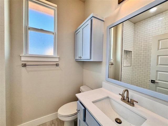 10132 NW 100th St, Yukon, OK 73099 - bathroom with toilet and vanity
