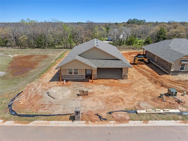 4605 Lincoln Lndg, Harrah, OK 73045 - view of subject property with a forest