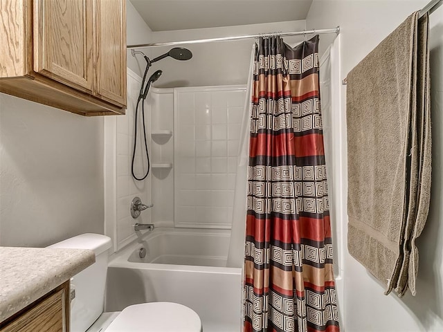 6912 NW 155th Ter, Edmond, OK 73013 - full bath featuring vanity and shower / bathtub combination with curtain