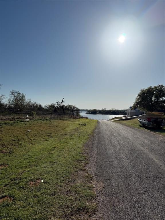 1709 Fisherman Rd, Carnegie, OK 73015 - view of road with a water view