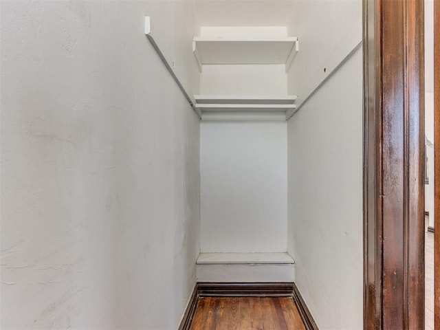 225 NW 24th St, Oklahoma City, OK 73103 - spacious closet featuring wood finished floors