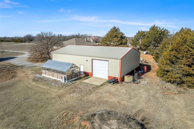17787 N County Road 3200th Rd, Pauls Valley, OK 73075 - exterior space with dirt driveway