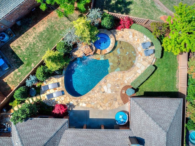 aerial view