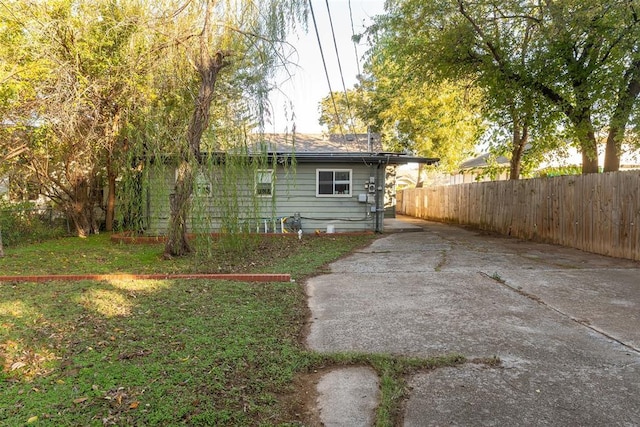 1428 NW 45th St, Oklahoma City, OK 73118 - exterior space with fence