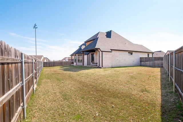 1219 N Adair Ct, Stillwater, OK 74075 - view of yard with a fenced backyard