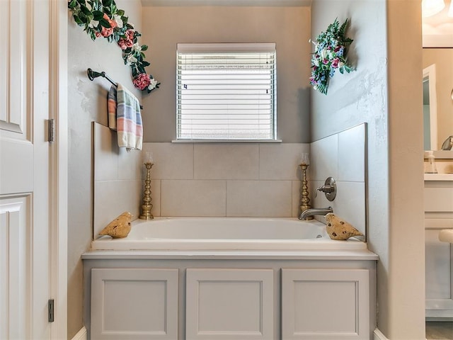 full bath featuring a bath