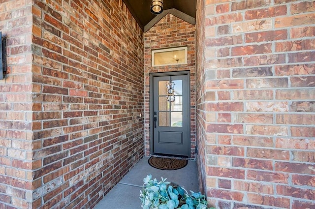2420 NW 179th Ter, Edmond, OK 73012 - entrance to property featuring brick siding