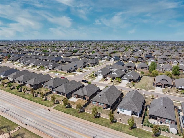2420 NW 179th Ter, Edmond, OK 73012 - birds eye view of property with a residential view