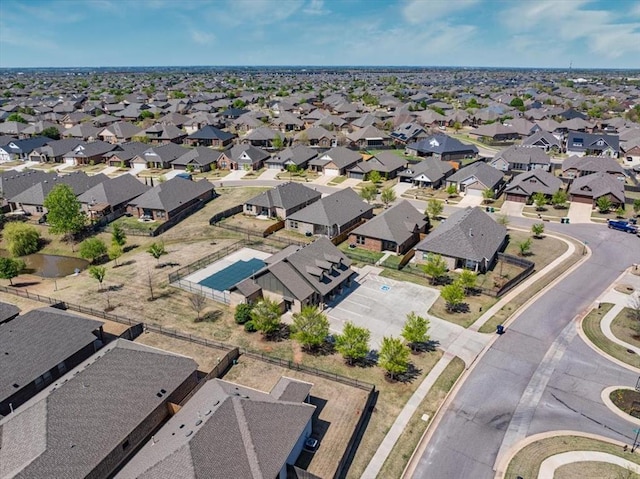 2420 NW 179th Ter, Edmond, OK 73012 - birds eye view of property with a residential view