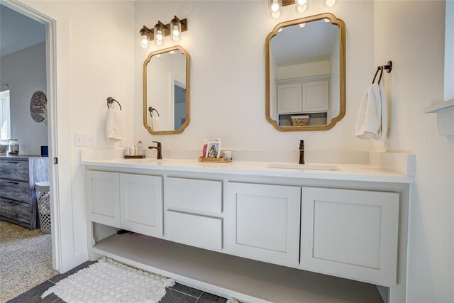 308 W Kerby Ave, Washington, OK 73080 - full bath featuring a sink and double vanity