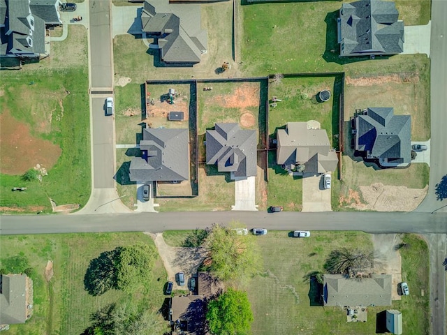 308 W Kerby Ave, Washington, OK 73080 - drone / aerial view featuring a residential view