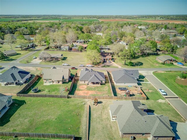 308 W Kerby Ave, Washington, OK 73080 - aerial view featuring a residential view