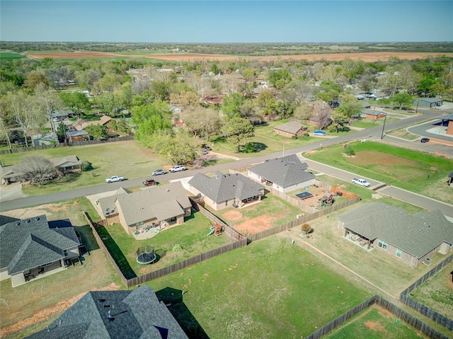 308 W Kerby Ave, Washington, OK 73080 - aerial view with a residential view