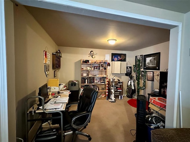 712 1st St, Maysville, OK 73057 - view of carpeted office space