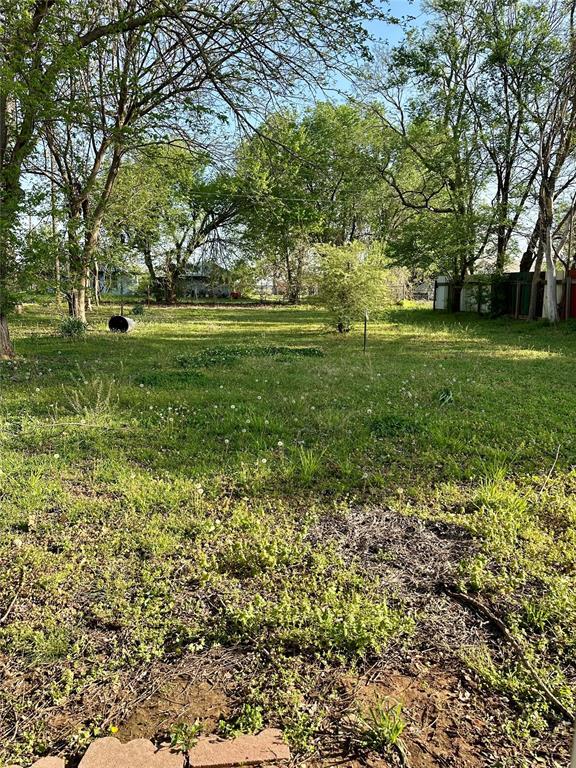 712 1st St, Maysville, OK 73057 - view of yard