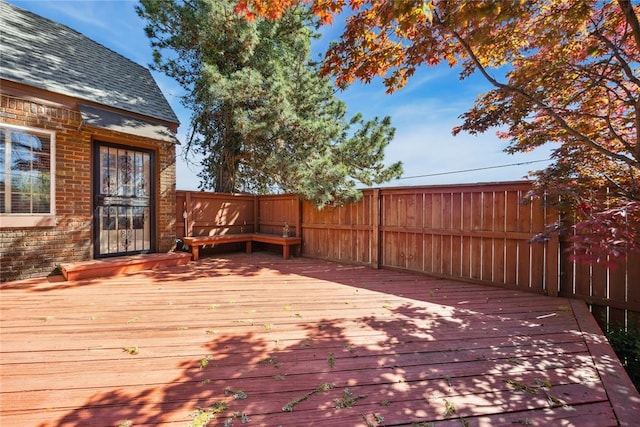 500 NW 41st St, Oklahoma City, OK 73118 - view of wooden deck