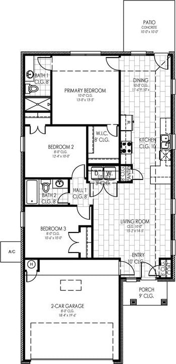 1109 SW 139th St, Oklahoma City, OK 73170 - room layout