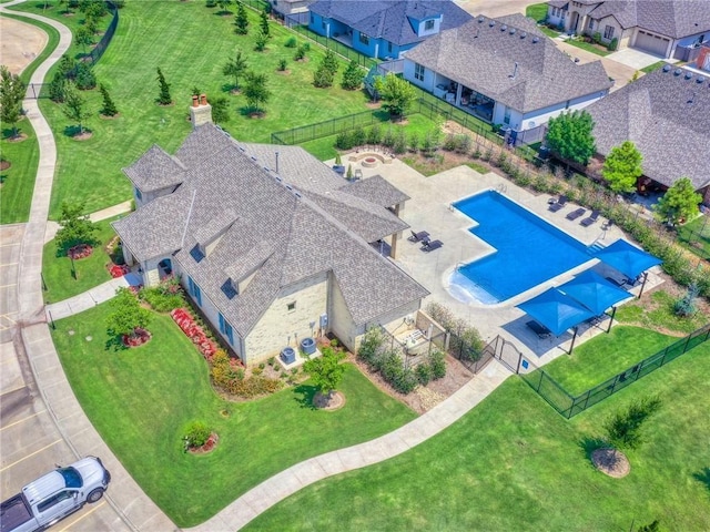 aerial view