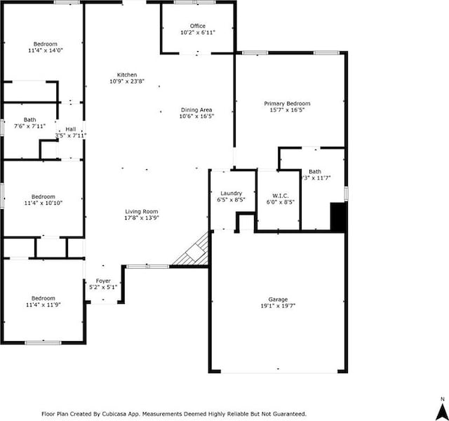9233 SW 48th Ter, Oklahoma City, OK 73179 - floor plan