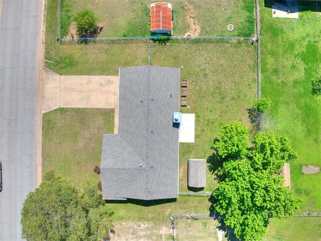 2416 Ellis Dr, Shawnee, OK 74804 - bird's eye view